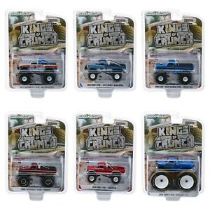 【送料無料】模型車 モデルカー キングオブクランチシリーズモンスタートラックグリーンライト