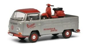 【送料無料】模型車 モデルカー シューコフォルクスワーゲンボックスビンテージスクーターschuco 03330 143 volkswagenvw t2a boxvintage scooter|hokushin