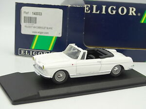 【送料無料】模型車 モデルカー レジンリーダープジョーカブリオレホワイトresin leader 143 peugeot 404 cabriolet white