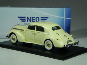 【送料無料】模型車 モデルカー ネオスケールオペルリムジンライトベージュki0823 neo scale opel admiral before war limousine light beige in 143 bnib｜hokushin