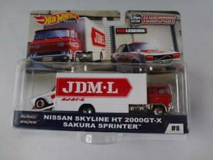 【送料無料】模型車 モデルカー ホットホイールスカイラインスプリンターmint hot wheels nissan skyline ht 2000gtxsakura sprinter 8|hokushin