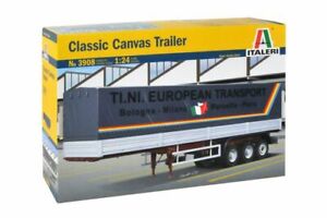 【送料無料】模型車 モデルカー クラシックキャンバストレーラーit3908 124 classic canvas trailer