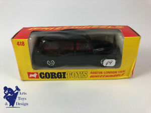 【送料無料】模型車 モデルカー エポックコーギーオースティンロンドンタクシーモデルold toy corgi toys 418 austin london taxi model of epoque｜hokushin