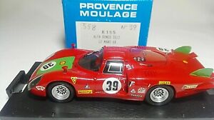 【送料無料】模型車 モデルカー プロヴァンスムーラージュアルファロメオルマンprovence moulage 143 k155 alfa romeo 332 le mans 1968 39|hokushin