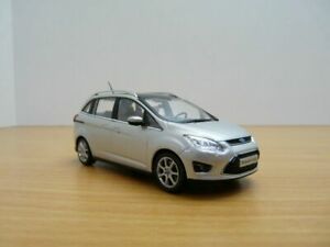 【送料無料】模型車 モデルカー フォードフォーカスグランドグリスメモリゼford focus grand cmax gris metalise 143