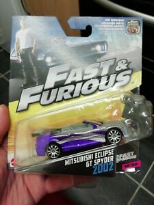 【送料無料】模型車 モデルカー マテルスパイダーfast furious mattel 2002 mitsubishi eclipse gt spyder 18 * 16,649円