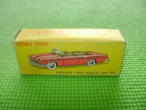 【送料無料】模型車 モデルカー ディンキークライスラーニューヨーカーオリジナルdinky toys chrysler yorker 24a original empty boxempty box