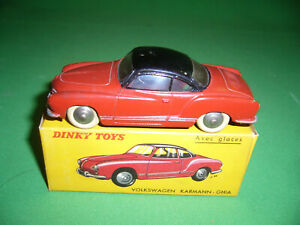 【送料無料】模型車 モデルカー ディンキーフォルクスワーゲンカルマンギアdinky toys volkswagen karmannghia mif 24 m 143｜hokushin