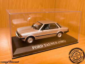 【送料無料】模型車 モデルカー フォードテウヌスシルバーford taunus 1981 143 silver