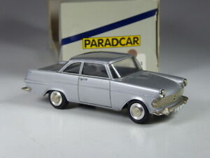 【送料無料】模型車 モデルカー パラドカーフランスオペルレコルドクーペシルバーki0520 paradcar france opel rekord p2 coupe silver 1961 in 143 in emb orig｜hokushin