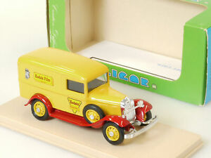 【送料無料】模型車 モデルカー エリゴールフォードカミオネットコダックタイトルeligor 1182 ford v8 camionette 1934 kodak film title 143 14092675