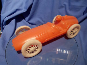 【送料無料】模型車 モデルカー ジオブラソフトプラスチックレーシングカーマセラティage geobra soft plastic racing car maserati 250 f length 28cm50er years