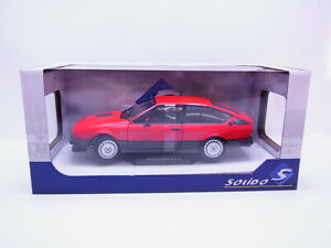 【送料無料】模型車 モデルカー アルファロメオレッドs141 solido 1802301 alfa romeo gtv 6 red 1984 model car 118 bnib