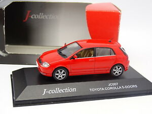 【送料無料】模型車 モデルカー コレクショントヨタカローラポルトロッソj collection 143 toyota corolla 5 porte rosso