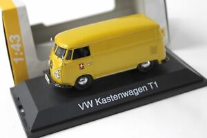 【送料無料】模型車 モデルカー シューコイエロースイス143 schuco vw box car t1 yellow swiss ptt