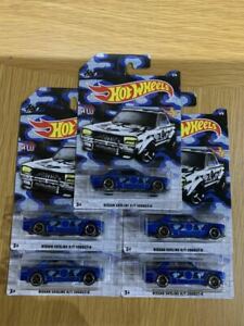 【送料無料】模型車 モデルカー セットホットホイールスカイラインハコスカホットホイール5 sets us version hot wheels nissan skyline ht 2000 gtx hakoska hotwheels