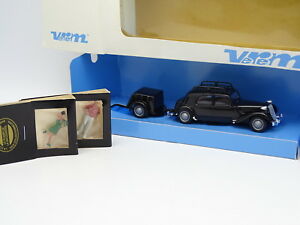 【送料無料】模型車 モデルカー シトロエントショントレーラーフィギュアverem cec 143 citroen traction trailer figures