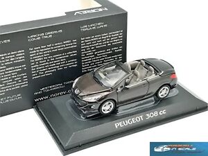 【送料無料】模型車 モデルカー プジョーテッレブラウンノレフrare peugeot 308 cc 2009 terre brown norev 473811 143|hokushin