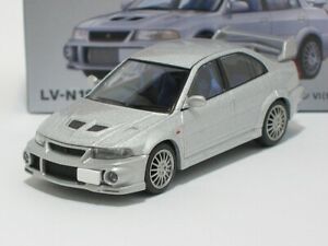 【送料無料】模型車 モデルカー トミカランサーat the time tomica mitsubishi lancer gsr evolution vi silver lvn190d｜hokushin
