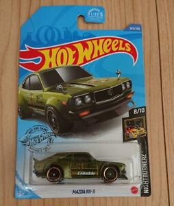 【送料無料】模型車 モデルカー ホットホイールマツダカードhot wheels mazda rx3 us card