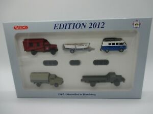 【送料無料】模型車 モデルカー ウィキングエディションハンブルクオペルwiking edition 2012 1962surge in hamburg vw t1, man, opel ssk78