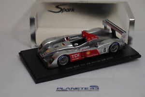 【送料無料】模型車 モデルカー スパークアウディルマンspark audi r10 tdi 8 winner le mans 2006 143 15,552円