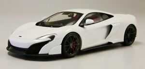 【送料無料】模型車 モデルカー マクラーレンホワイトmclaren 675lt white 118e