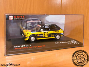 【送料無料】模型車 モデルカー ジョゼップモラカンプルモンテカルロseat 127 gr1 josep moracamprubi 143 montecarlo 1978|hokushin