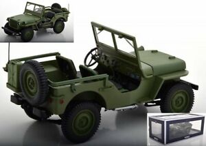 【送料無料】模型車 モデルカー ウィリスジープエサーチートミリターレヴェルデモデリーノオートノレフwillys jeep esercito militare 1942 verde modellino auto 118 norev 189013|hokushin