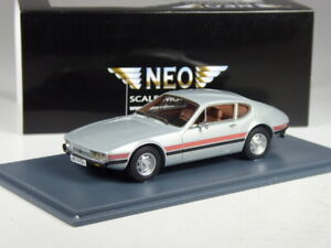 【送料無料】模型車 モデルカー ネオスケールモデルブラジルクーペシルバーメタリックki0424 neo scale models vw brazil sp2 coupe silver metallic in 143 ovp|hokushin