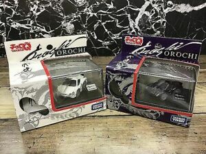 【送料無料】模型車 モデルカー プリントホワイトパープルメタカーセットchoro q print of mitsuo kaoroti white purple meta 2car set|hokushin