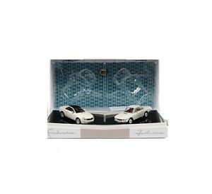 【送料無料】模型車 モデルカー ランチアセットフルビアホワイトノレフボックスlancia set 2x fulvia 1965 2003 white 783011 norev 143 in a box|hokushin