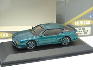 【送料無料】模型車 モデルカー ミニカーハルツアルパインルノーターボマグニーレンネントminicar 43 harz 143 alpine renault a610 turbo magny rennend|hokushin
