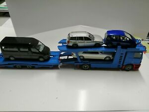 【送料無料】模型車 モデルカー トランスポーターアクトロスモデルcar transporter actros own conversion 4mb models｜hokushin