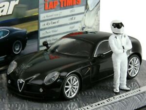 【送料無料】模型車 モデルカー スケールモデルアルファロメオコンクールブラックメタリックトップギア｜hokushin