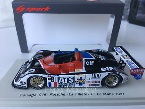 【送料無料】模型車 モデルカー スパークターボルマンアルテspark 143 courage c36 30l turbo 8 24h le mans 1997 arte s3674|hokushin