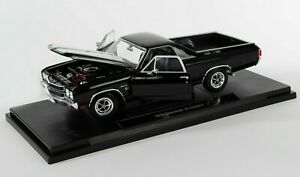 【送料無料】模型車 モデルカー シボレーエルカミノブラックブラックモデルカーウェリー
