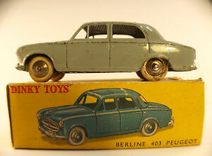 貨物輸送無料 模型車駕 デザイン車両 ディンキートイズプジョーdinky Toys F N24b Peugeot 403 Boxed Odeftg Com