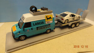 【送料無料】模型車 モデルカー アシスタンスラリーランチアフォーゴンフィアットランチアassistance rallye lancia fourgon fiat lancia n90 143