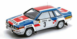 【送料無料】模型車 モデルカー モデルラリーカースケールモンテカルロmodel rally car 143 scale bizarre nissan 240 rs n3 10th monte carlo r