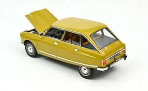 【送料無料】模型車 モデルカー シトロエンアミクラブデイエローボタンゴールドカーコレクションノレフcitroen ami 8 club de 1969 yellow button gold car from collection norev 118