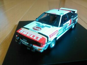 【送料無料】模型車 モデルカー トロフィーアウディクワトロプリントアウトレアtrophy audi quattro rac 1982 17 ? e615 143 out of print rare