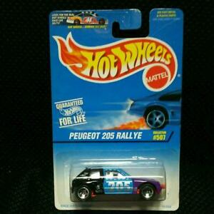 【送料無料】模型車 モデルカー ホットホイールプジョーラリーhot wheels peugeot 205 rally