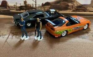 楽天市場 送料無料 模型車 モデルカー ワイルドスピードフィギュアドミニクスレッドブライアンオコナーセットwild Speed Fast Furious 164 Pvc Figure Dominic Threads Brian Oconnor 2 Set Hokushin