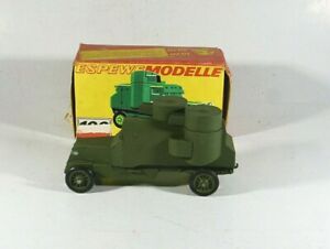 【送料無料】模型車 モデルカー エスペウェパンザーワーゲンレアespewe no 100 military armoured panzerwagen never played in box rare 10 cm