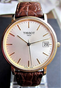 楽天市場 送料無料 腕時計 ウォッチスイスグランプリティソサファイアクリスタルクォーツgents Swiss Gp Tissot 1853 Quartz Date Watch T Sapphire Crystal Working Hokushin