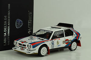 Lancia Lancia Martini 模型車 モデルカー スポーツカーランチアデルタマティーニ ラリーアルゼンチン1986 5 Delta S4 Rally Argentina Winner 118 Rally 送料無料 5 Autoart Hokushin