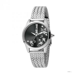 キャバリクロックアナログシルバーステンレススチールストラップjust cavalli orologio donna analogico argento cinturino acciaio jc1l042m0065 キャバリクロックアナログシルバーステンレススチールストラップjust cavalli orologio donna analogico argento cinturino acciaio jc1l042m0065