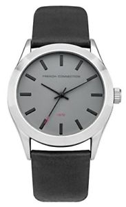 フレンチコネクションアナログストラップブラックfrench connection orologio analogico da polso, uomo, cinturino in pu, nero フレンチコネクションアナログストラップブラックfrench connection orologio analogico da polso, uomo, cinturino in pu, nero