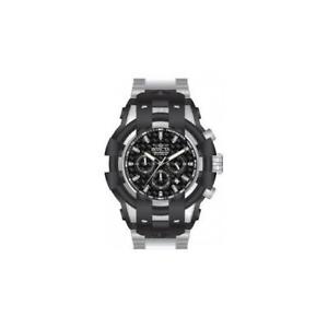【送料無料】invicta mens bolt quartz chronograph 200m stainless steel watch 26670